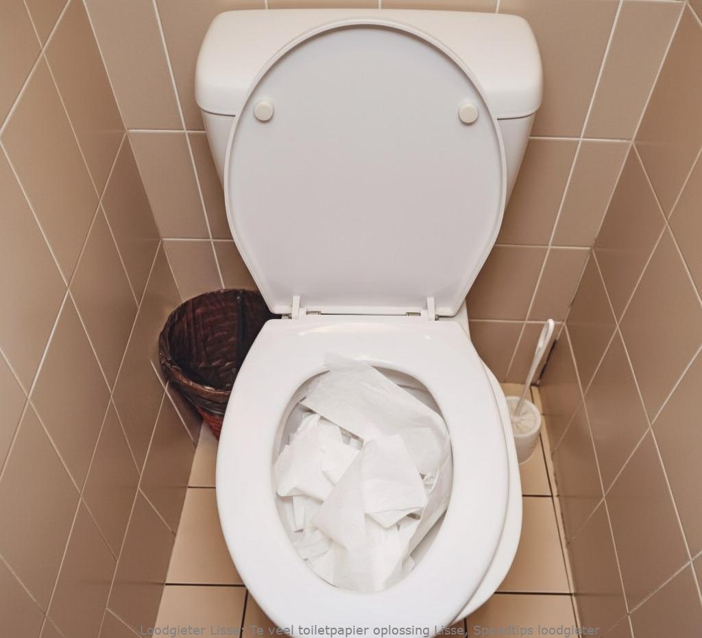 Te Veel Toiletpapier Oplossing Lisse